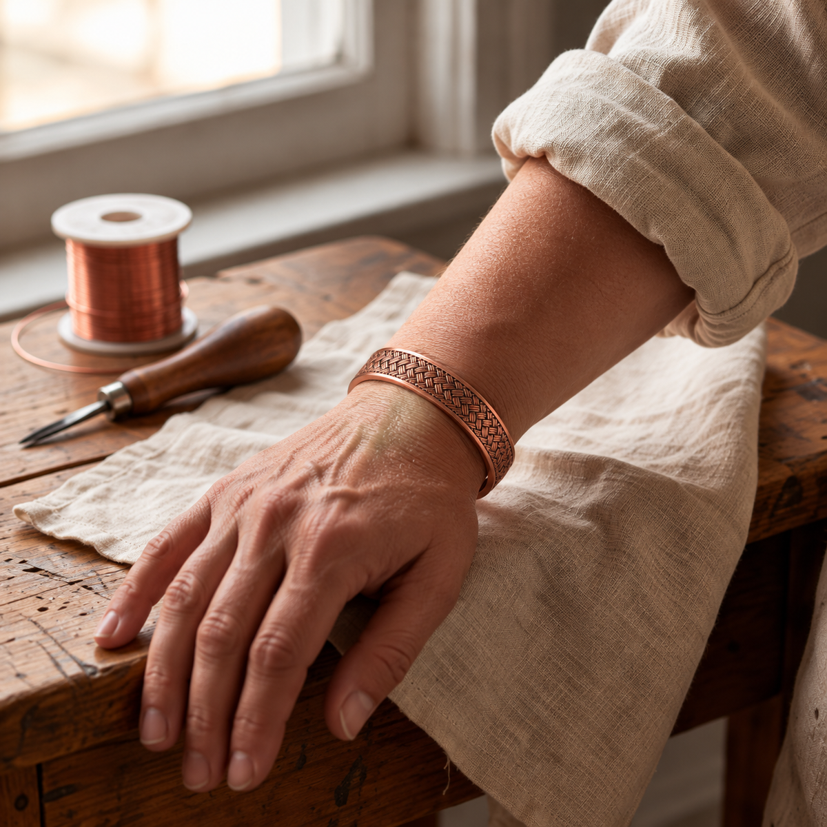 Kupferarmband Russet