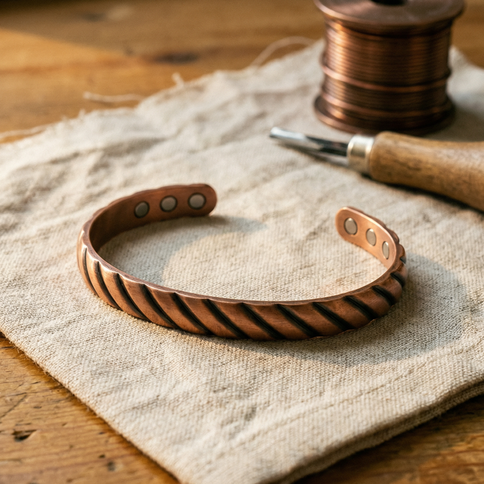 Kupferarmband Thorn