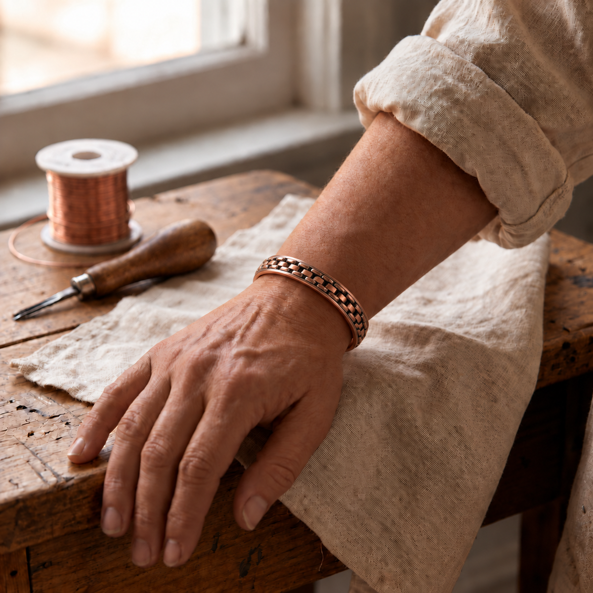 Kupferarmband Wren