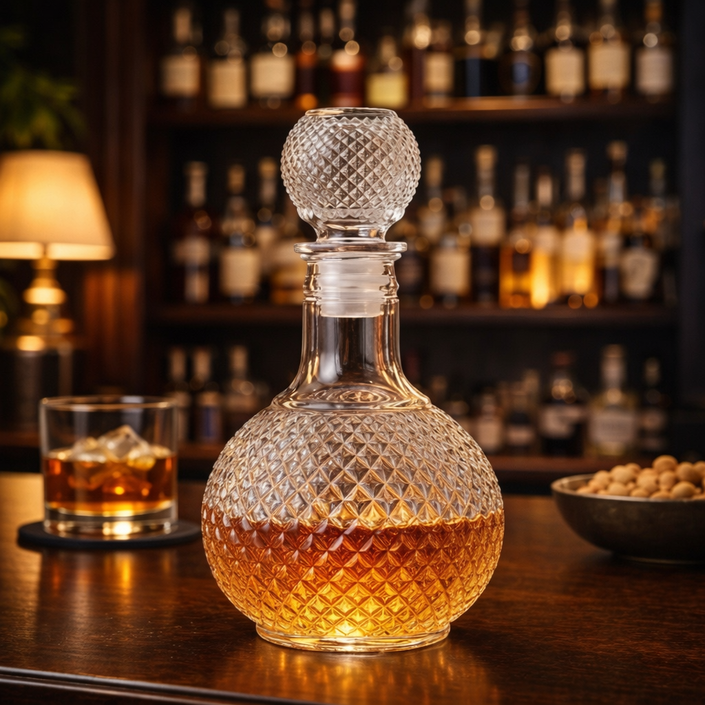 Whisky-Karaffe – Diamantschliff