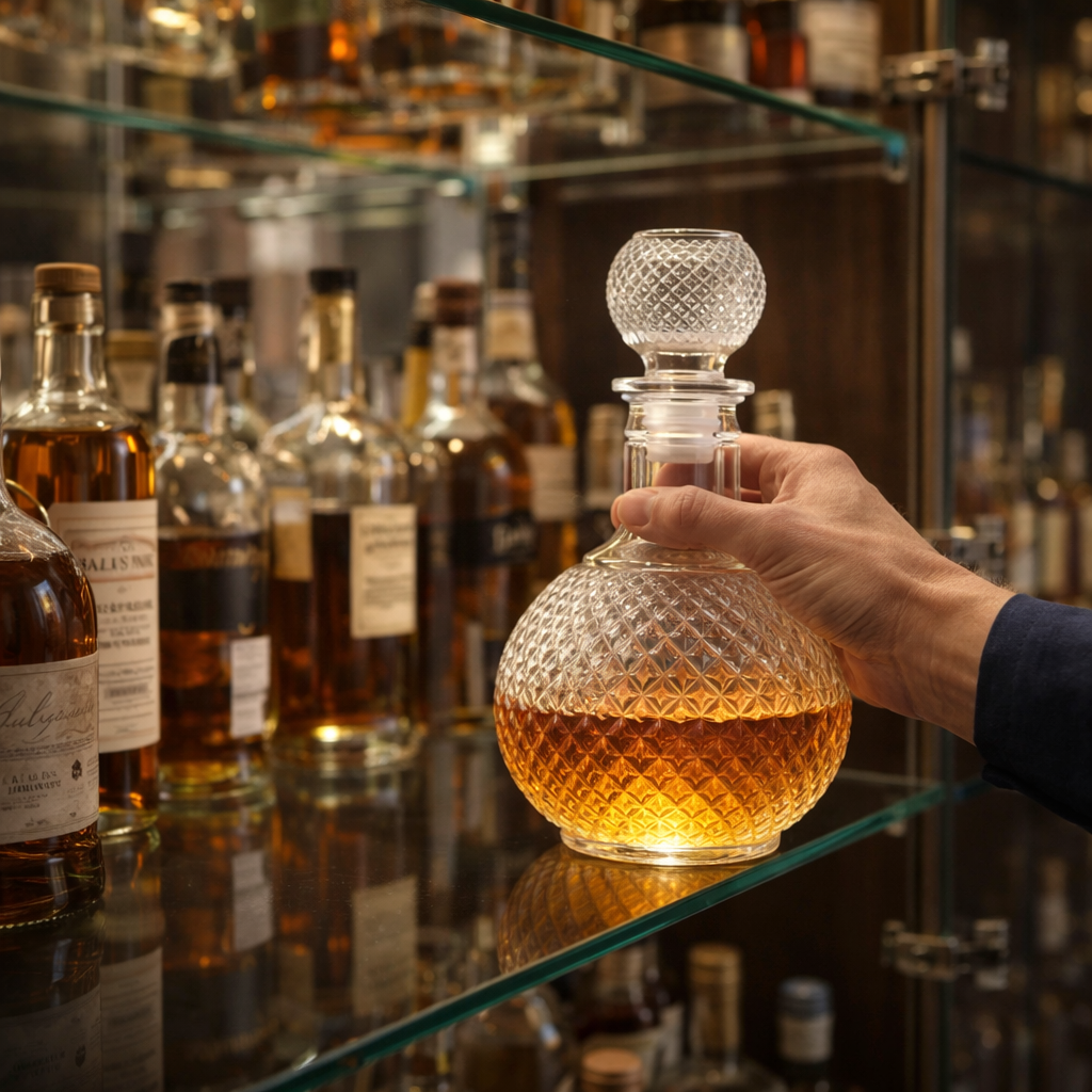 Whisky-Karaffe – Diamantschliff