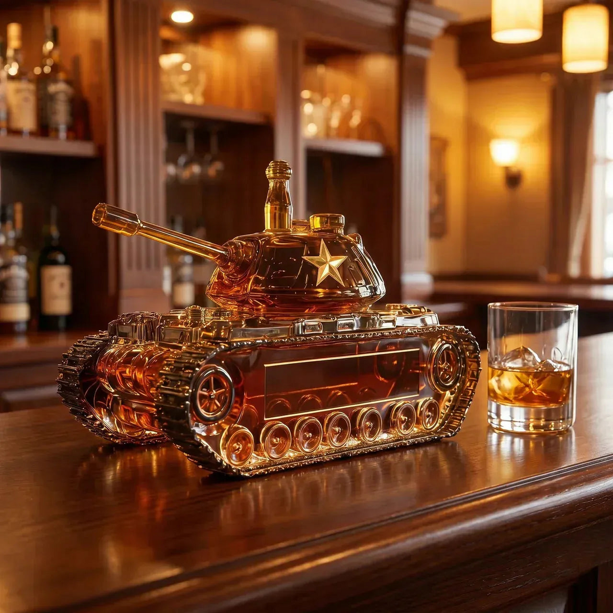 Whisky-Karaffe – Panzer