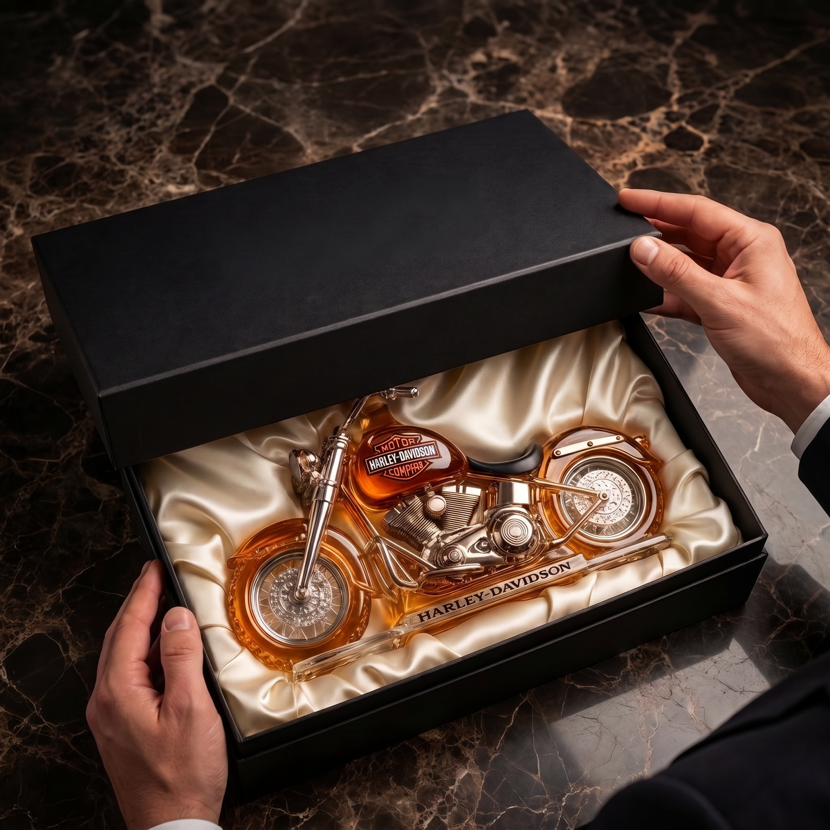 Whisky-Karaffe – Motorrad